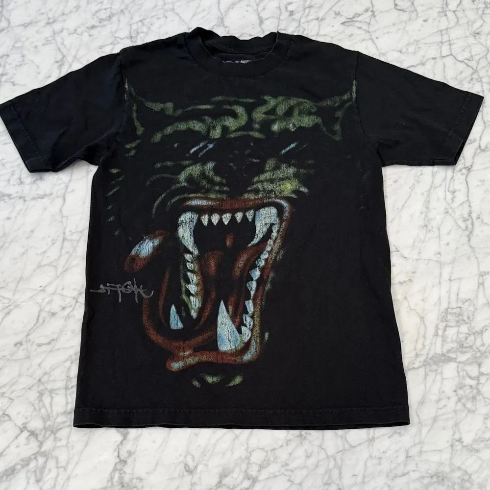 Travis Scott Sz S Adult Utopia Tour Circus Maximus 2024 T-Shirt Fade